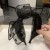 black big bow Headband hair clip width temperament Headband woman