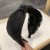black big bow Headband hair clip width temperament Headband woman