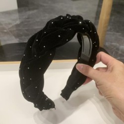 high samll Headband woman Autumn and Winter high Korea retro velvet twisted wi..
