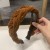 high samll Headband woman Autumn and Winter high Korea retro velvet twisted width belt Headband head