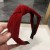 belt Headband width Headband Japan and Korea Autumn and Winter velvet brief all-Purpose high retro woman
