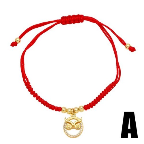 occidental style rope animal bracelet fashion brief samll gilded rope bracelet womanbrm