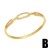 occidental style fashion bamboo bangle samll embed color zircon high opening bangle womanbrm