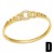 occidental style fashion bamboo bangle samll embed color zircon high opening bangle womanbrm