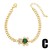  love Peach heart bracelet temperament all-Purpose embed zircon samll bracelet womanbrm