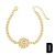 occidental style fashion love bracelet samll embed zircon high Peach heart starfish bracelet womanbrm