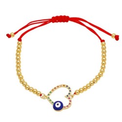  occidental style love bracelet eyes eyes fully-jewelled enamel braceletbrm
