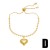  brief love bracelet occidental style fashion bronzek gold beads bracelet womanbrm