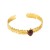 occidental style stainless steel Irregular bangle  creative classic geometry temperament opening
