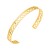 occidental style wind stainless steel color retention opening bangle  hollow star love Word snake 