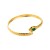 occidental style wind stainless steel color retention opening bangle  hollow star love Word snake 