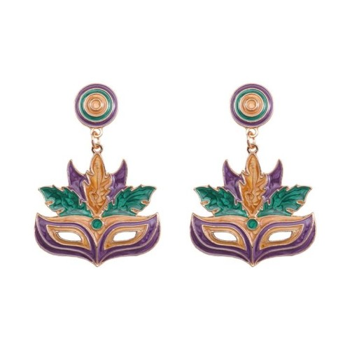 elements fashion personality all-Purpose Alloy enamel surface earring lady Earring