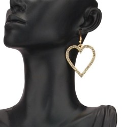 occidental style  fashion brief Alloy pendant necklace woman earrings Peach he..