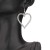 occidental style  fashion brief Alloy pendant necklace woman earrings Peach heart set