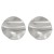  titanium steel geometry earringsins wind occidental style retro surface Irregular earrings medium Earring