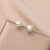  brief retro Metal earrings woman fashion all-Purpose high ear stud Earring