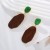 Acetate sheet earrings occidental style personality multilayer geometry earring brief temperament high banquet 