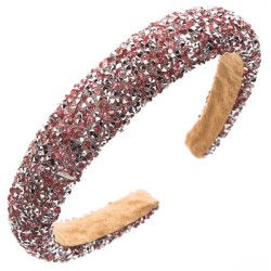 Korea temperament fully-jewelled Headband woman fashion candy colors Headband ..