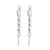 occidental style exaggerating samll high earrings woman diamond eyes tassel earrings long style banquet Earrin