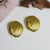 occidental style exaggerating tree style gilded Shells earrings woman samll high Oval silver ear stud Earring