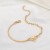 occidental style brief fashion all-Purpose three-dimensional love Pearl pendant bracelet Korean sty
