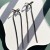 snake chain bow tassel earrings all-Purpose samll personality brief atmospheric earrings