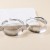 occidental style fashion temperament Metal earrings exaggerating three-dimensional earrings earring gift circle