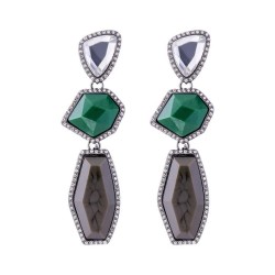  occidental style earrings multilayer color Bohemian style Earring woman more ..