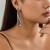 occidental style  exaggerating punk wind big drop pendant necklace  fashion trend geometry Metal c