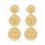 E occidental style exaggerating wind flowers earrings  samll fashion trend ear stud woman