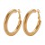 E occidental style geometry pattern twining circle earrings  fashion personality exaggerating wind earring