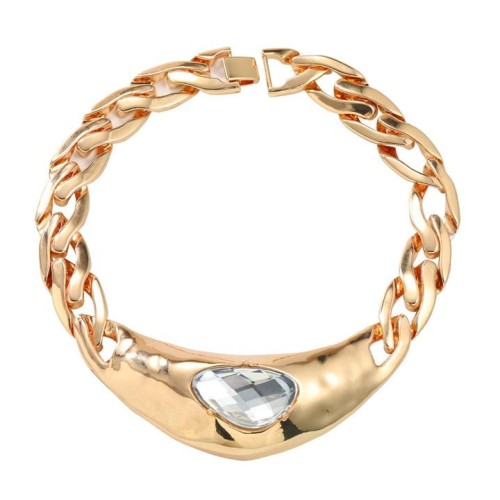 Autumn and Winter Alloy necklace occidental style woman exaggerating punk wind sweater chain