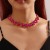  occidental style trend exaggerating multilayer drop glass diamond diamond necklace woman sweater chain