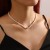  occidental style beads necklace woman chain Bohemia fashion Pearl woman
