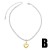 occidental style fashion love necklace samll all-Purpose mosaic zircon gilded star clavicle chainnkq
