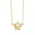 occidental style fashion Five-pointed star necklace woman personality creative gilded enamel clavicle chainnkq