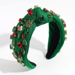  christmas Headband christmas tree snowflake Rhinestone Headband high fashion