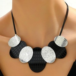 occidental style fashion concise Oval accessories necklace