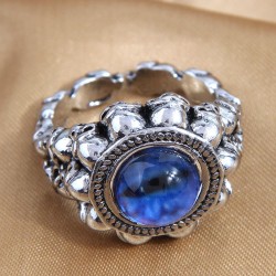 fashion retro eyes temperament opening ring