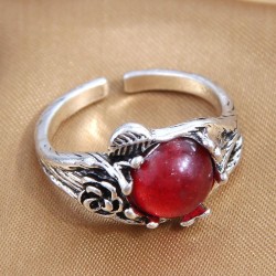 fashion retro watch-face temperament opening ring