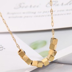 fine Korean style fashionOL lips chain personality woman necklace