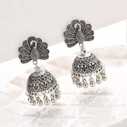 fashion retro noble retro peacock temperament personality woman earrings