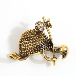 occidental style fashion retro personality man woman brooch