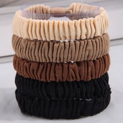  high quality high elasticity Cloth pattern head leather lady rope circle
