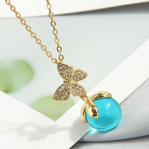 fashion sweetOL bronze personality woman necklace
