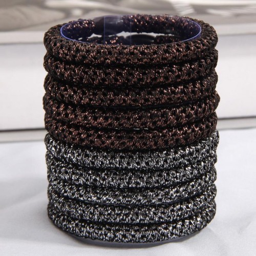  high quality high elasticity head leather lady rope circle