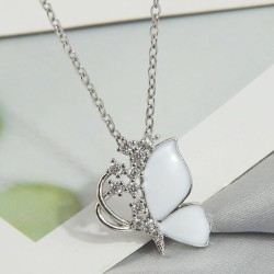 Korean style fashion sweetOL butterfly personality lady necklace