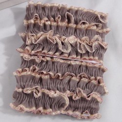6 fashion high elasticity lace flower head leather lady rope circle
