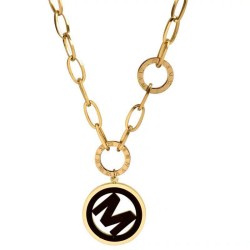 fine Korean style fashionOL conciseM Word temperament high-end titanium steel ..