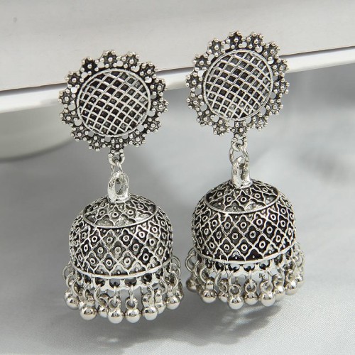 fashion retro noble retro Round temperament personality woman earrings